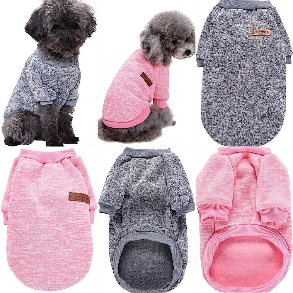 🩷🩶NWOT🩶🩷 Set of 2 🐾Size-M🐾 Never worn dog sweaters 🦴🐶For small dogs